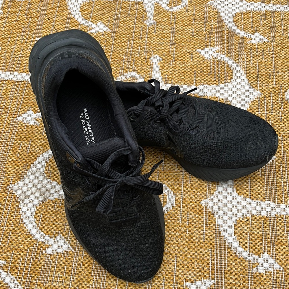 Nike React Infinity Run Flyknit 2 - Black - Men’s Size 12